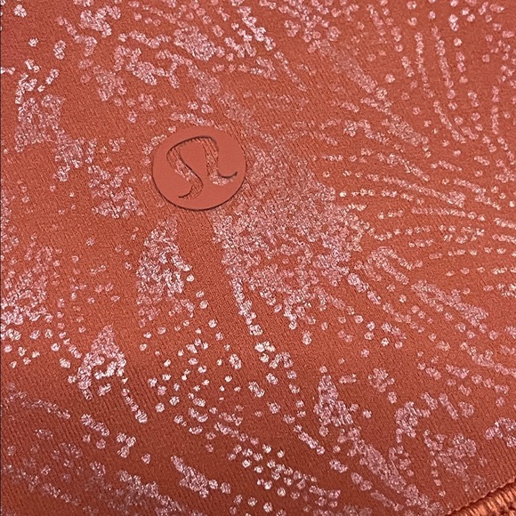 Lululemon Wunder Under High-Rise Tight in Soft Cranberry Pink Foil - size 12 - Picture 8 of 11